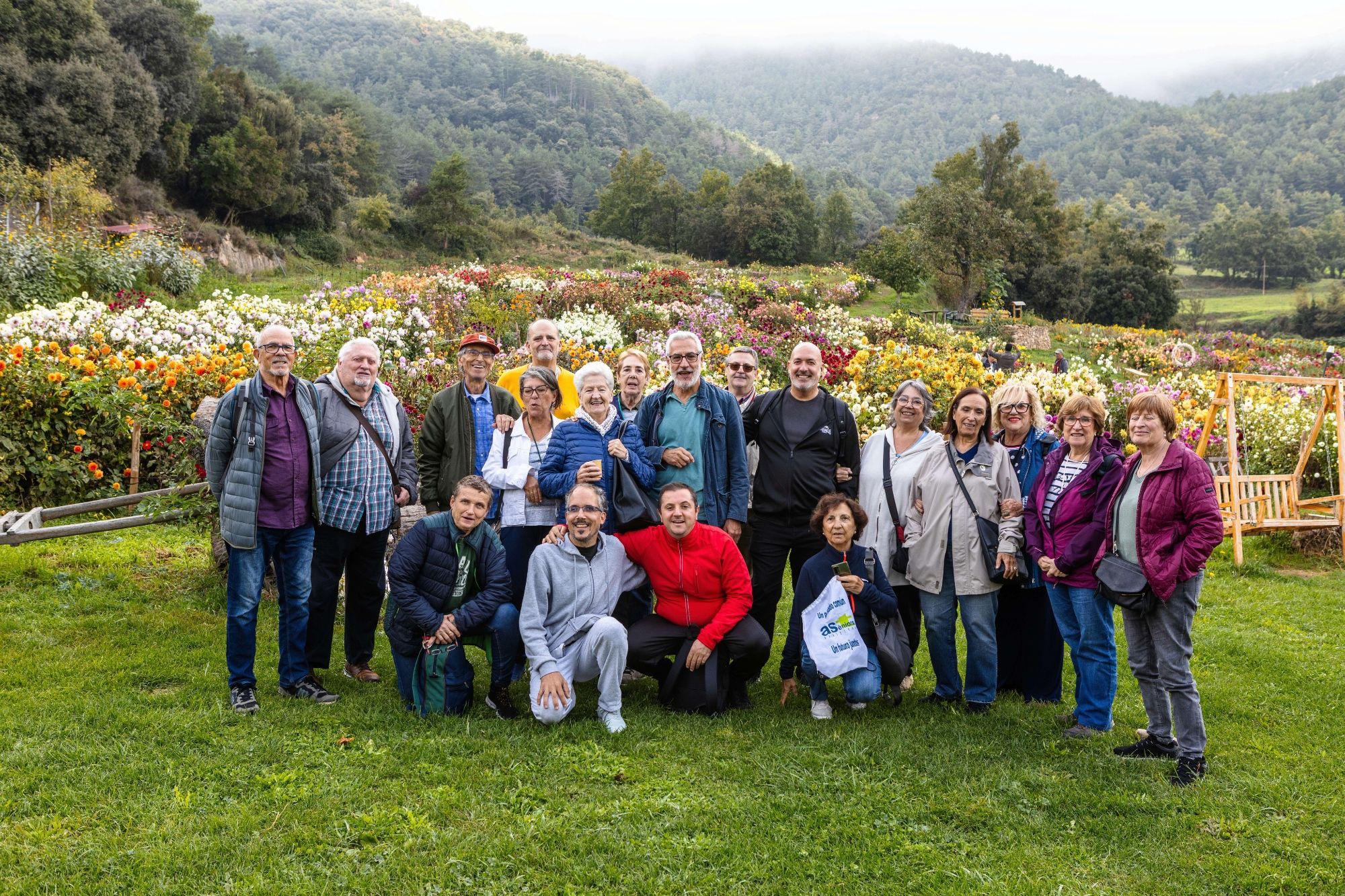 La Asociación Seniors Telefónica Barcelona conoce la labor de visibilización de la Fundació L’Enllaç (Asociación Seniors Telefónica Barcelona)