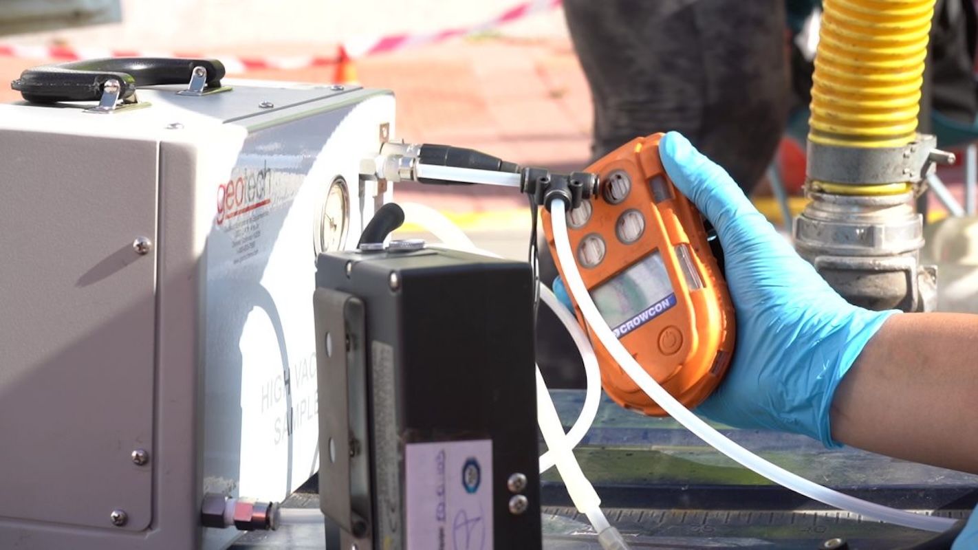 TÜV SÜD, acreditada por ENAC para la toma de muestras de gases del suelo