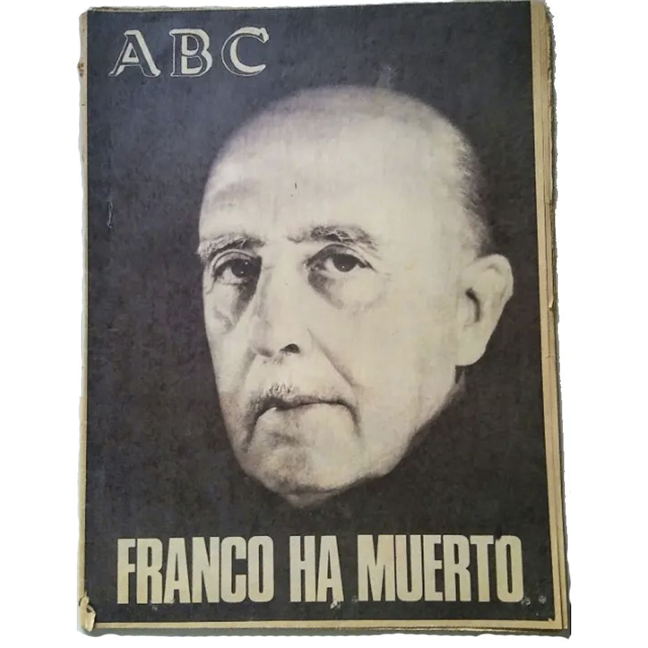 Portada de ABC muerte de Francisco Franco