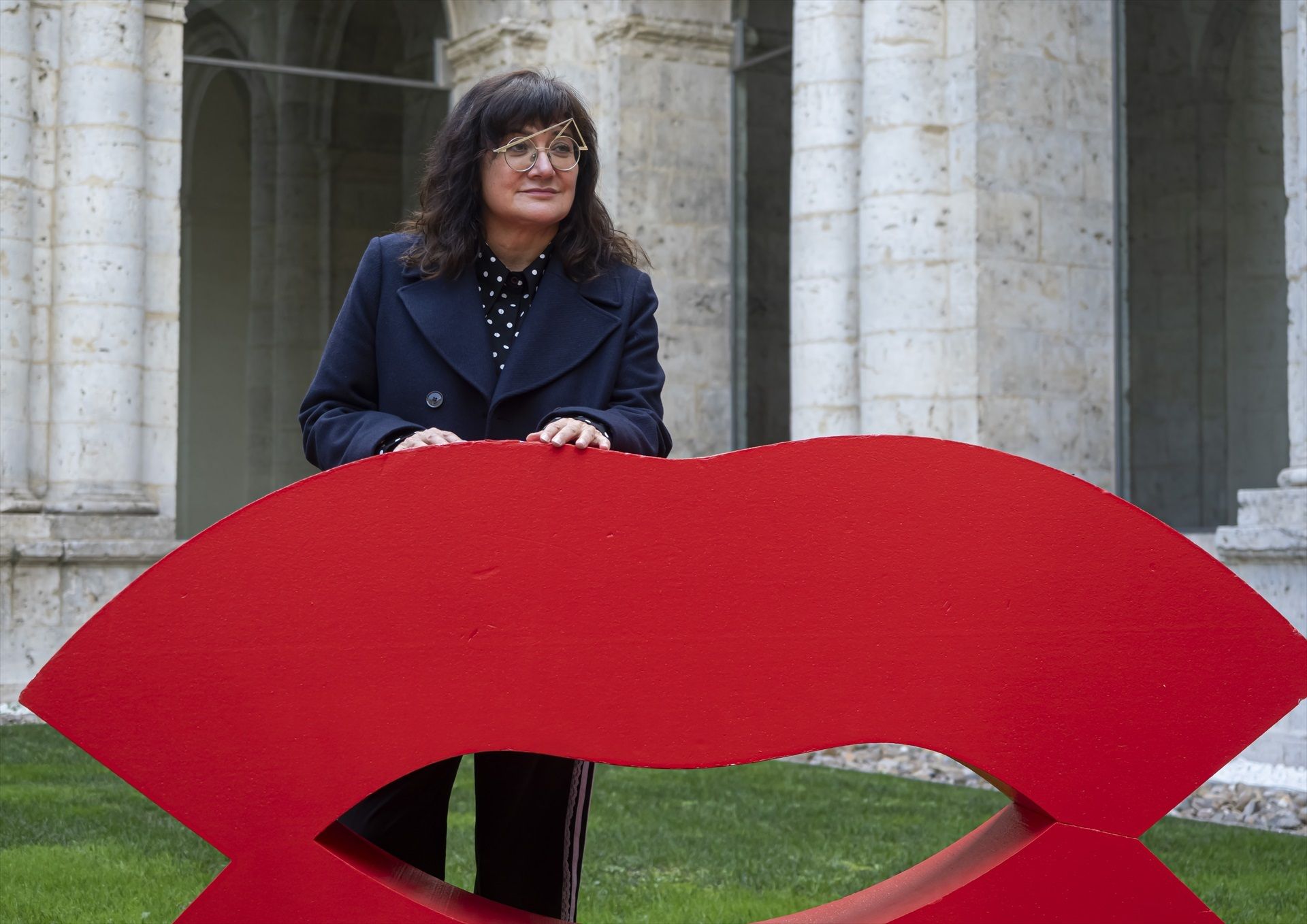 La directora de cine, Isabel Coixet, durante la presentación de la película ‘Tres adioses’, en la 70ª Seminci, a 23 de octubre de 2025, en Valladolid. Fuente: Photogenic/Claudia Alba / Europa Press.