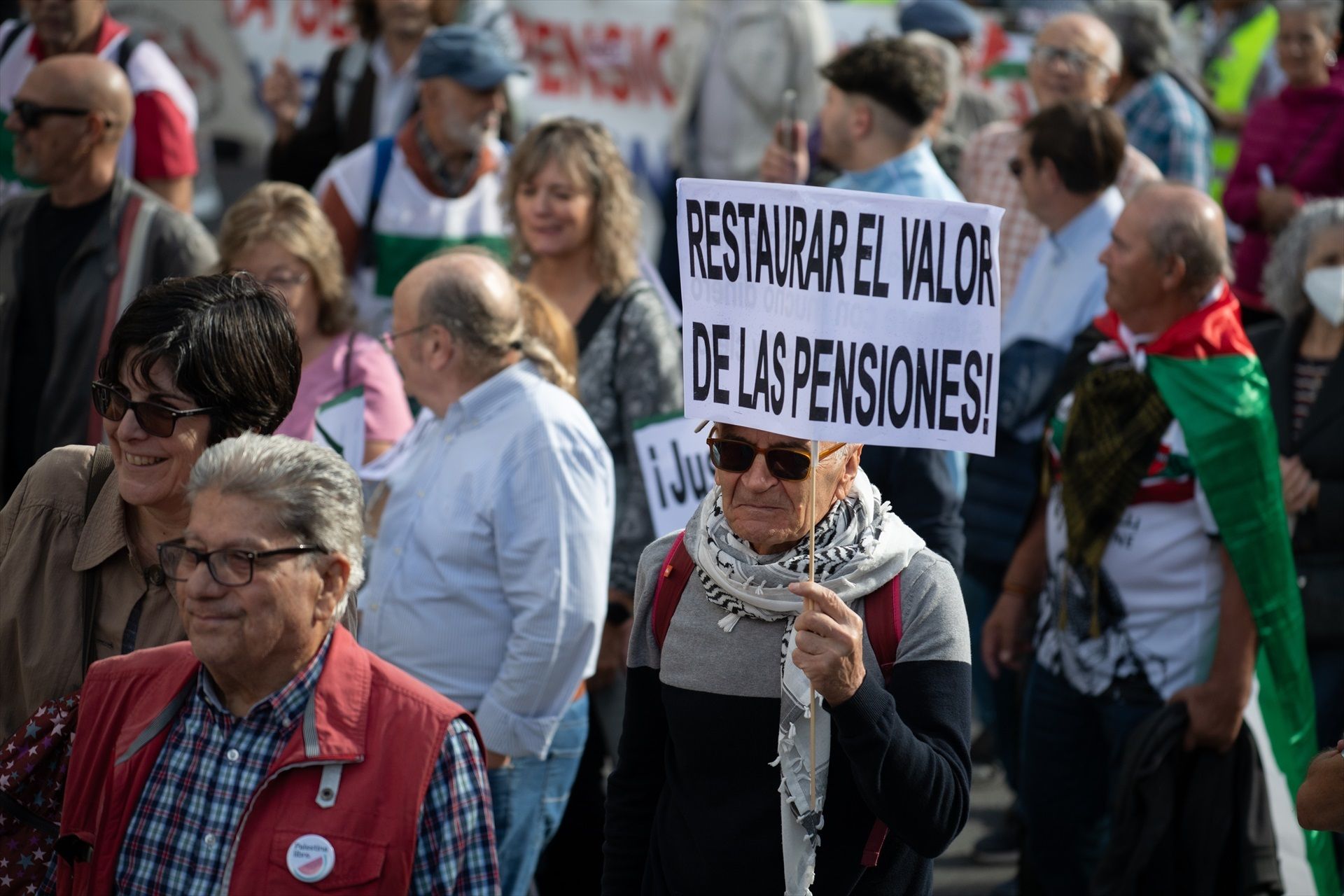 Ya hay fecha para la próxima gran manifestación de pensionistas: 24 de octubre en Madrid Ya hay fecha para la próxima gran manifestación de pensionistas: 24 de octubre en Madrid