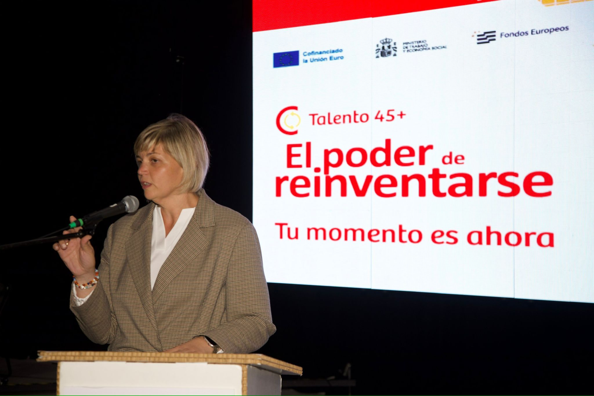 Carmen Espías: "La experiencia de los +45 es clave para asegurar el relevo generacional"