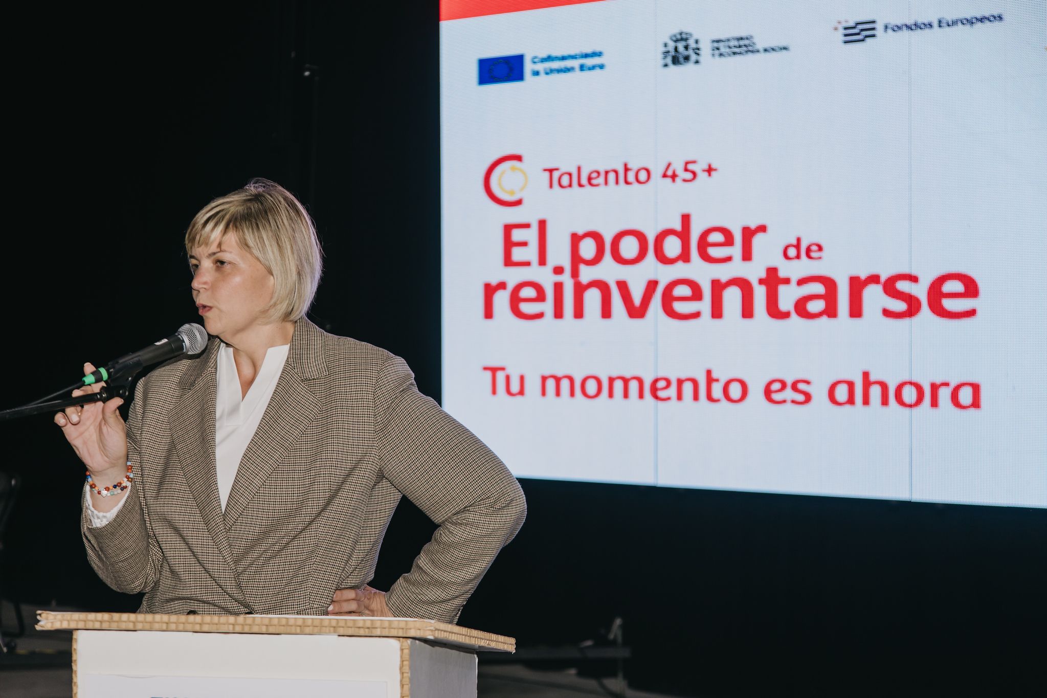 Carmen Espías: "La experiencia de los +45 es clave para asegurar el relevo generacional"
