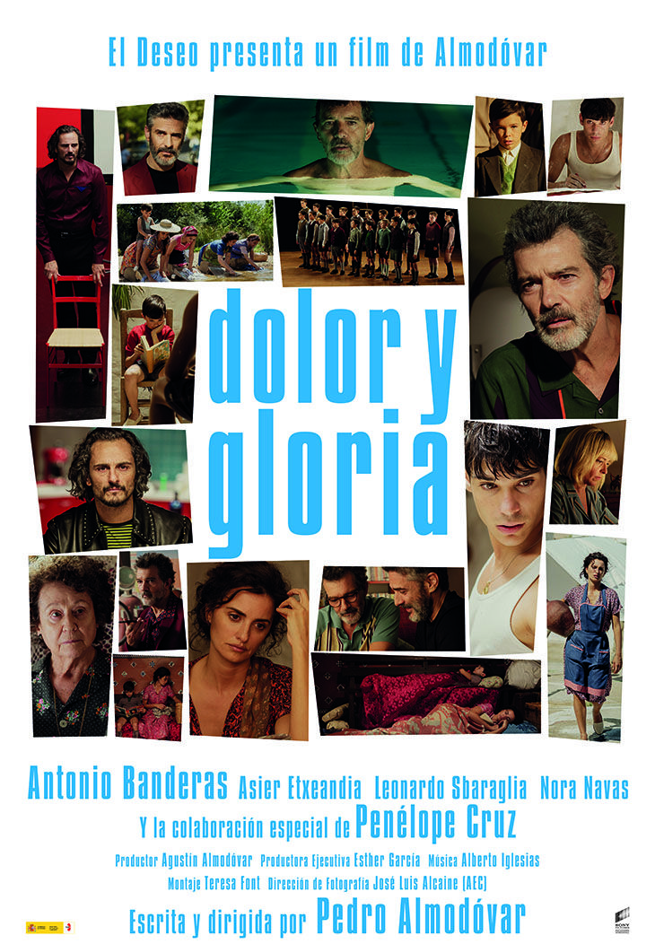 Cartel Dolor y Gloria (Sony Pictures)