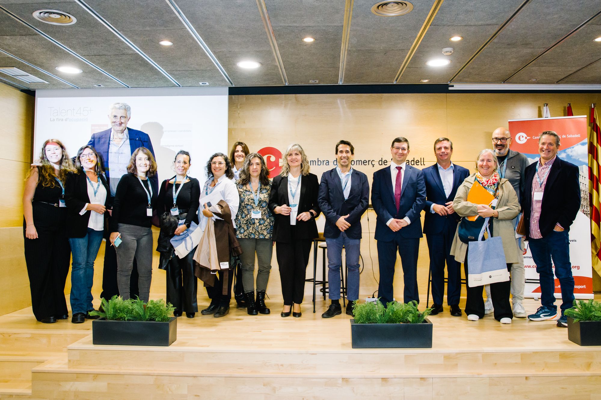 Romay y Cámara de Sabadell, a los sénior El éxito está en vuestras manos Romay y Cámara de Sabadell, a los sénior El éxito está en vuestras manos