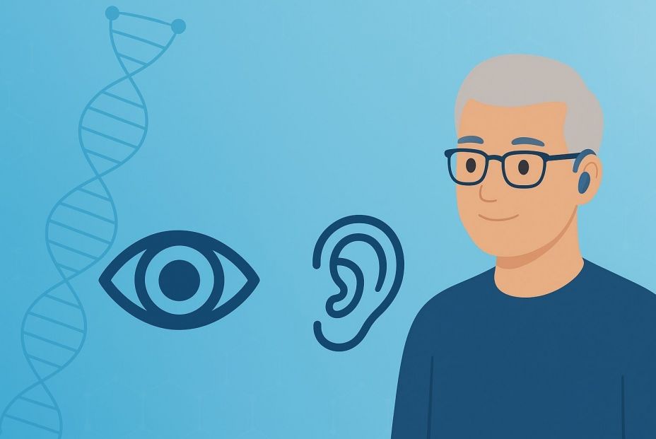 Un estudio liderado por la UAM muestra que la pérdida de visión y audición duplica el riesgo de fragilidad en adultos. Fuente:EuropaPress.