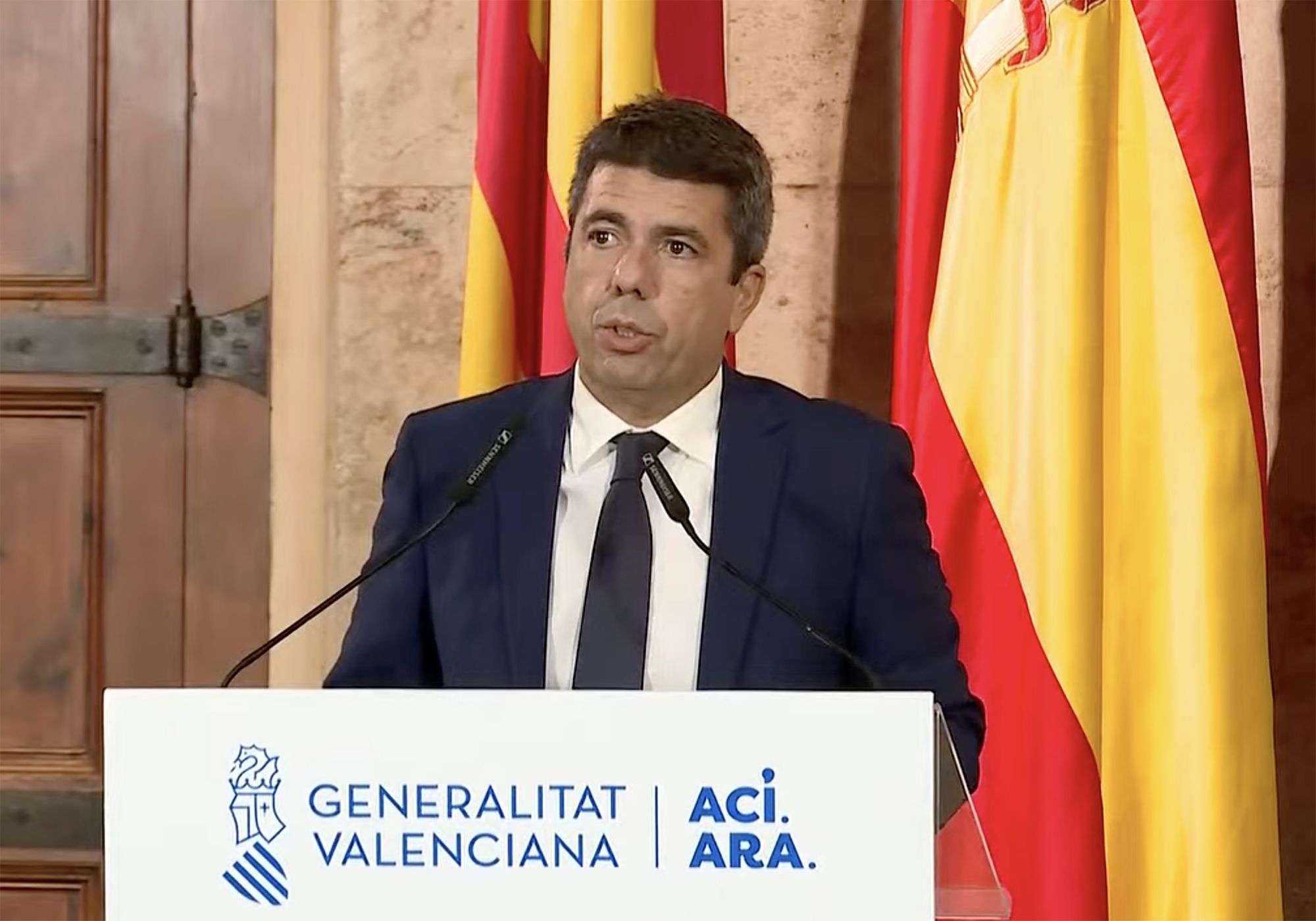 Mazón dimite un año después de la devastadora dana: "Es momento de reconocer los errores propios" Mazón dimite un año después de la devastadora dana: "Es momento de reconocer los errores propios"