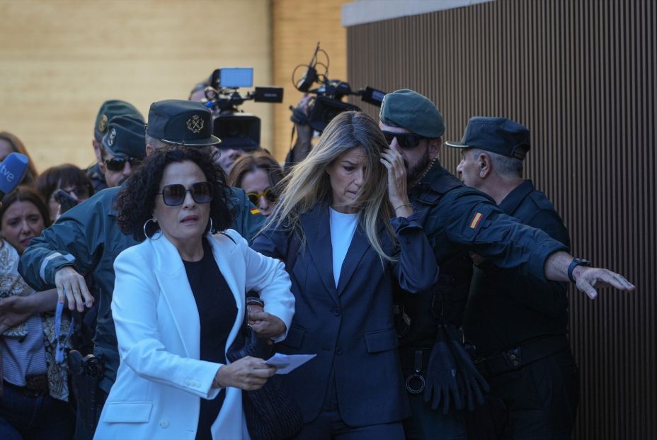 EuropaPress 7072947 periodista maribel vilaplana llegada juzgados catarroja noviembre 2025