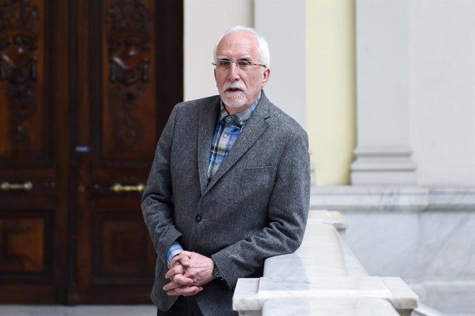 El escritor Luis Mateo Díez, en una fotografía de archivo. Fuente: EuropaPress.