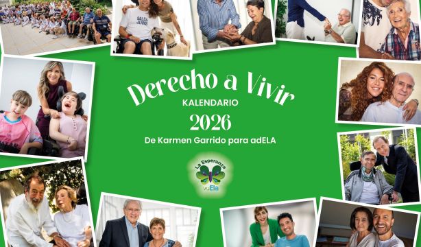 Karmen Garrido presenta el 'Kalendario Derecho a Vivir 2026'