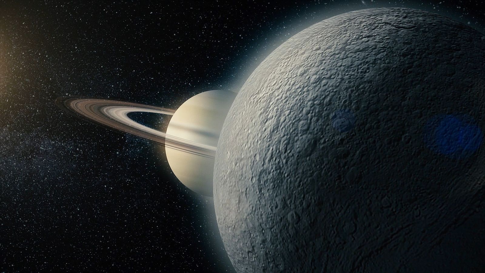 Descubren que la luna helada de Saturno podría albergar un océano estable apto para la vida