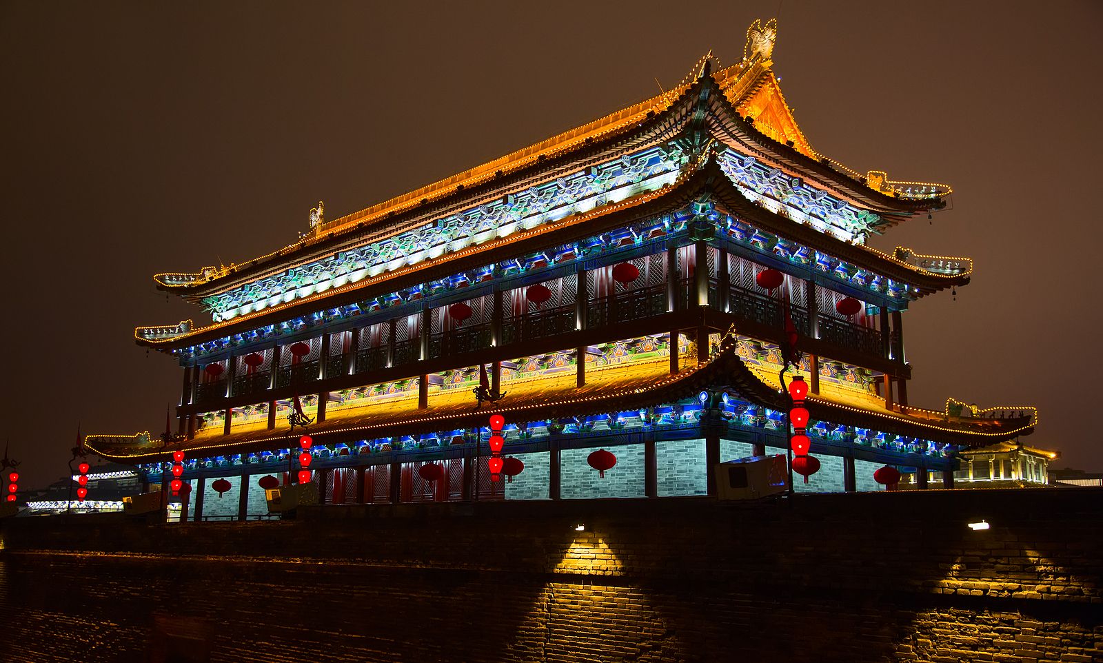 bigstock Famous City Wall of the Xi an  210205861