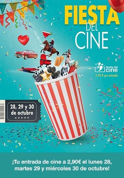 La 17 edición de la Fiesta del Cine arranca con entradas a 2,90 euros hasta el miércoles