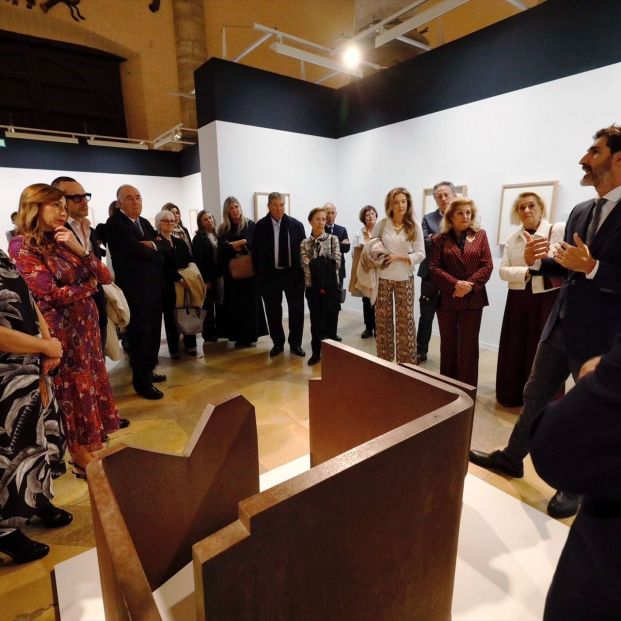 EuropaPress 7101602 nieto eduardo chillida mikel chillida interviene visita exposicion