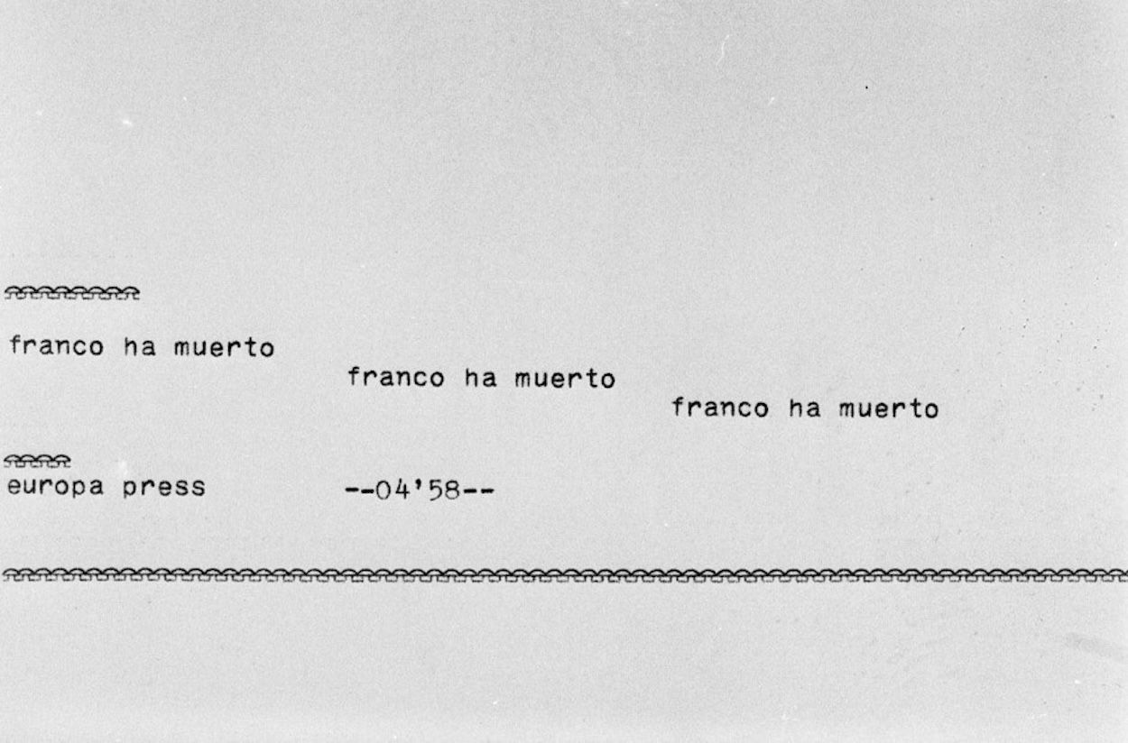 "Franco ha muerto. Franco ha muerto": la historia detrás de la primicia de la muerte del dictador