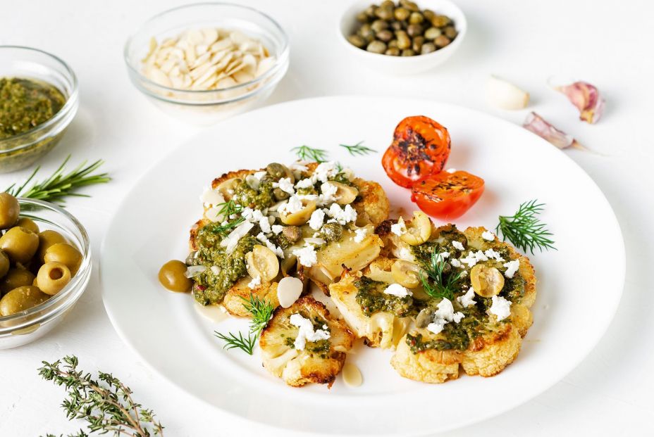 bigstock Cauliflower Steak With Spices  449189467