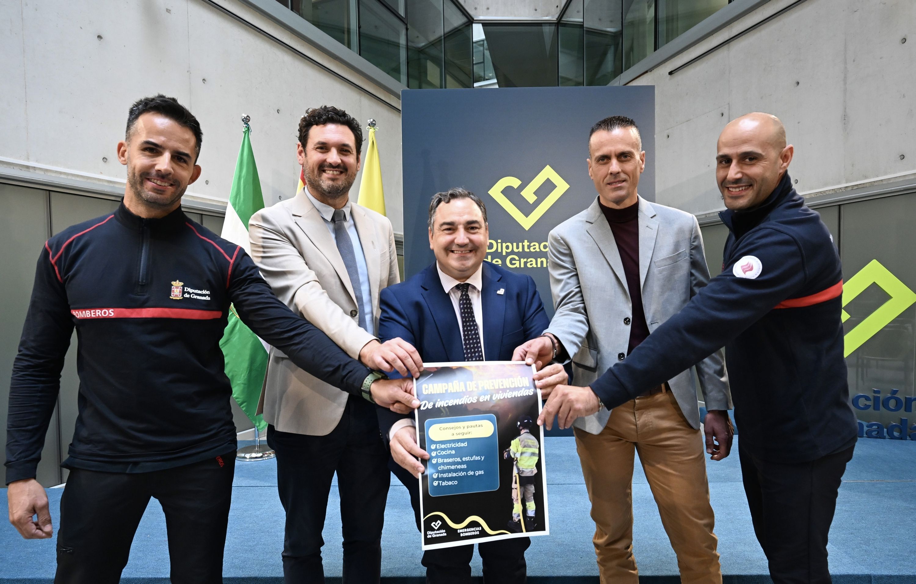 La Diputación de Granada protege a los mayores con una nueva campaña contra incendios