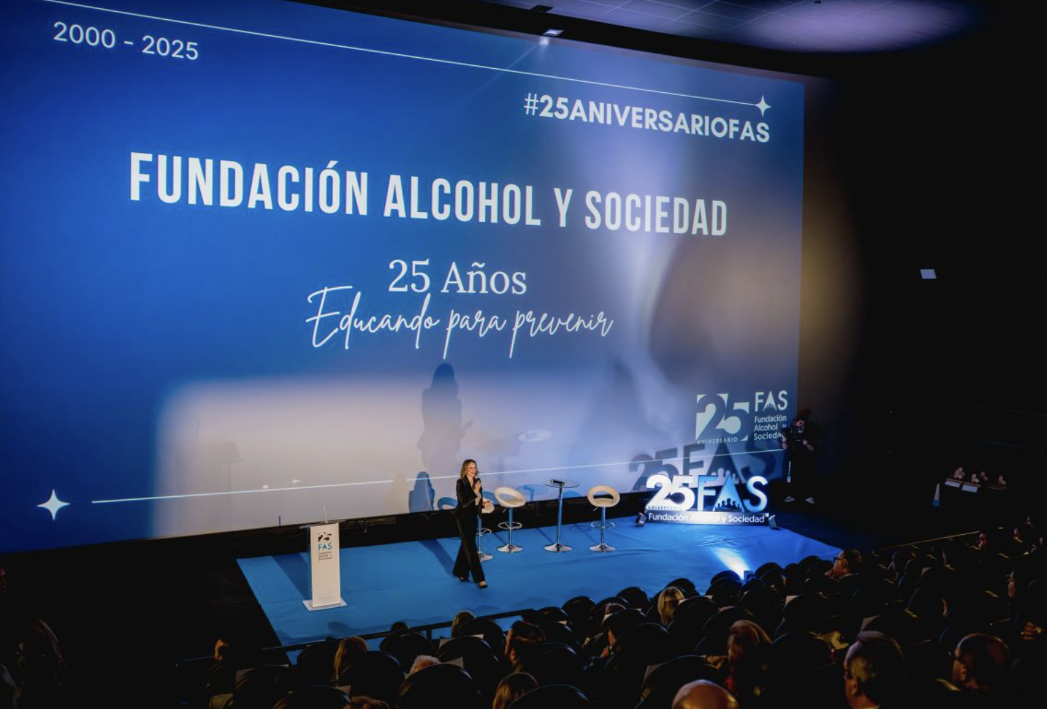 La Fundación Alcohol y Sociedad celebra su 25 aniversario