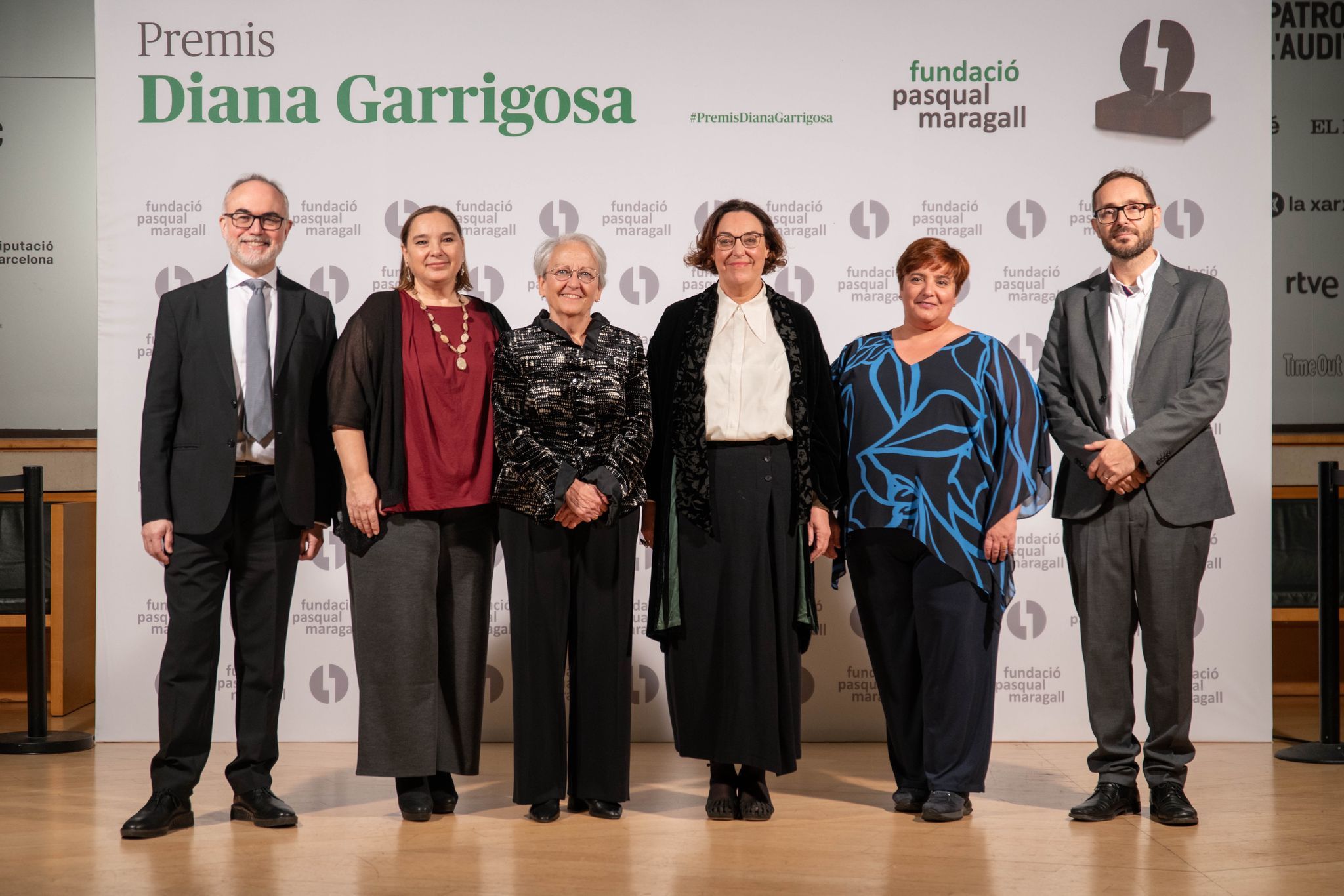 Josep Carreras y Matilde Fernández, Premios Diana Garrigosa de la Fundación Pasqual Maragall
