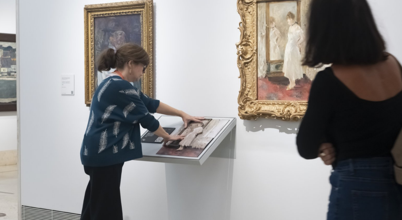 El arte al alcance de las manos: el Thyssen presenta 'Tocar para ver'. Foto: Museo Nacional Thyssen.