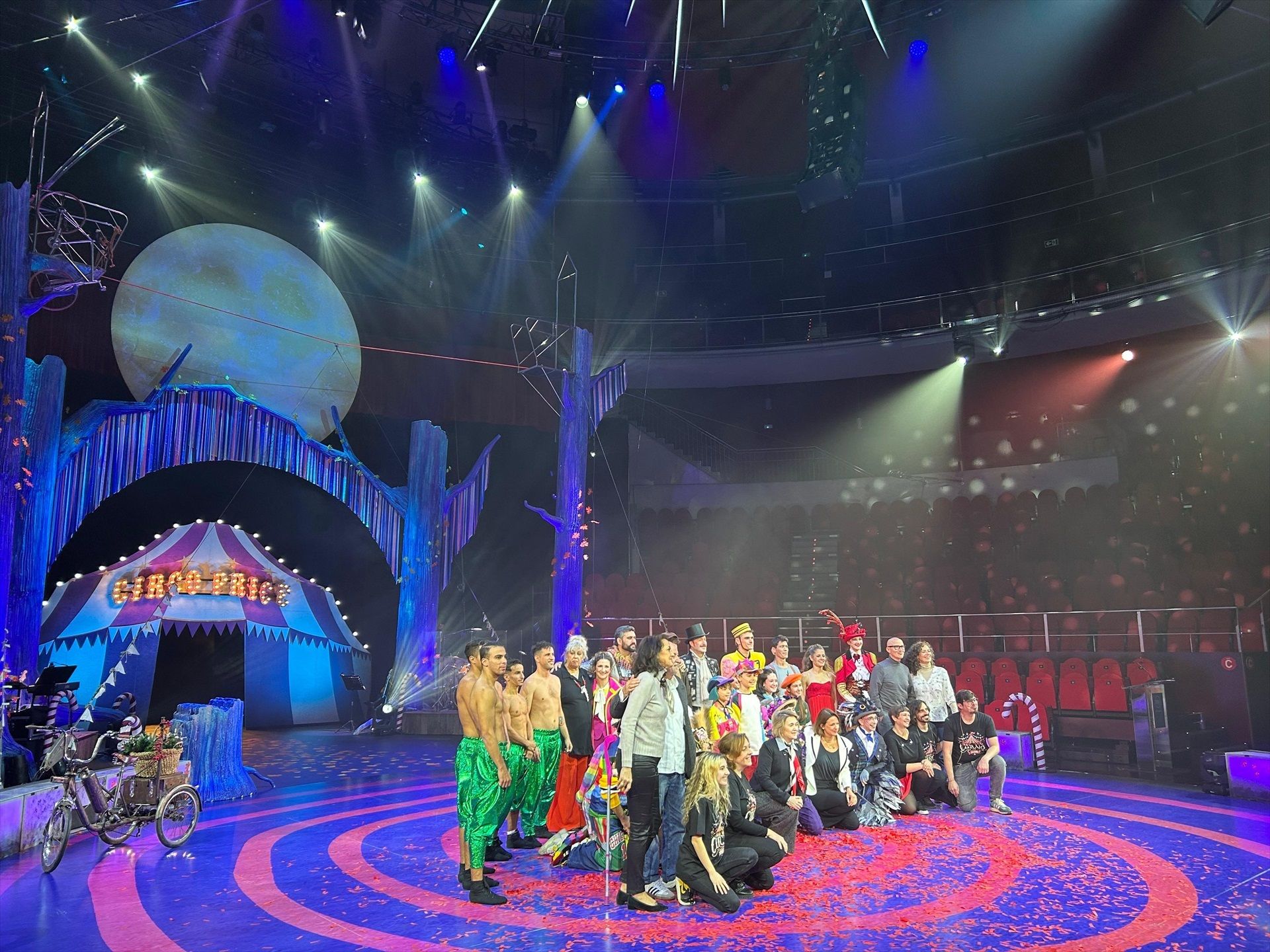 La magia de la Navidad ilumina el Circo Price con 'Sueña despierto'. Foto: Europa Press.