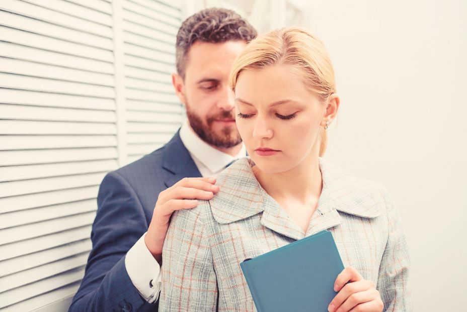 bigstock Sexual Harassment At Work Sex 321449617
