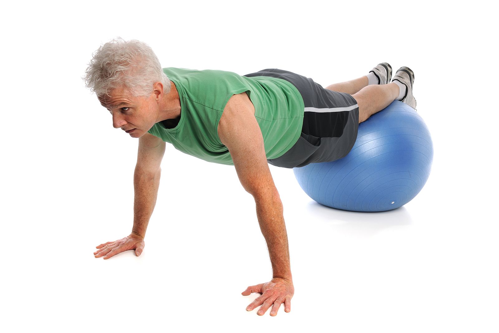  Más músculo y menos grasa abdominal retrasan el envejecimiento cerebral. (Bigstock)