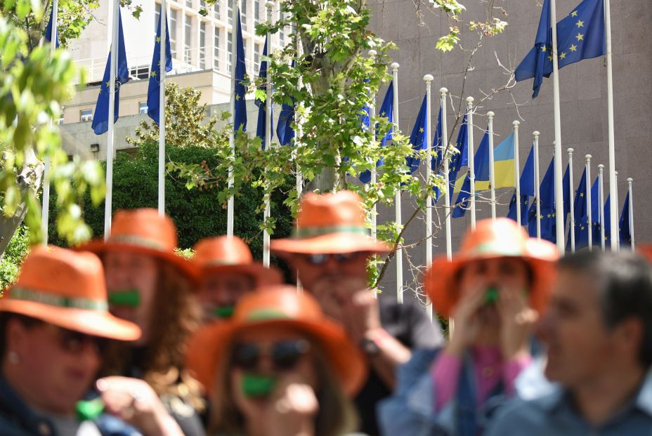 EuropaPress 6735598 varias personas concentracion agricultores convocada union pequenos EuropaPress 6735598 varias personas concentracion agricultores convocada union pequenos