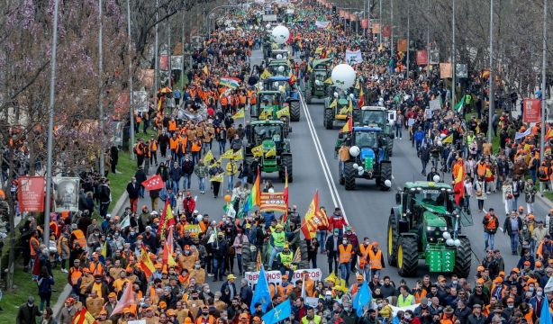 El campo español mostrará su descontento con una protesta en Bruselas el 18 de diciembre