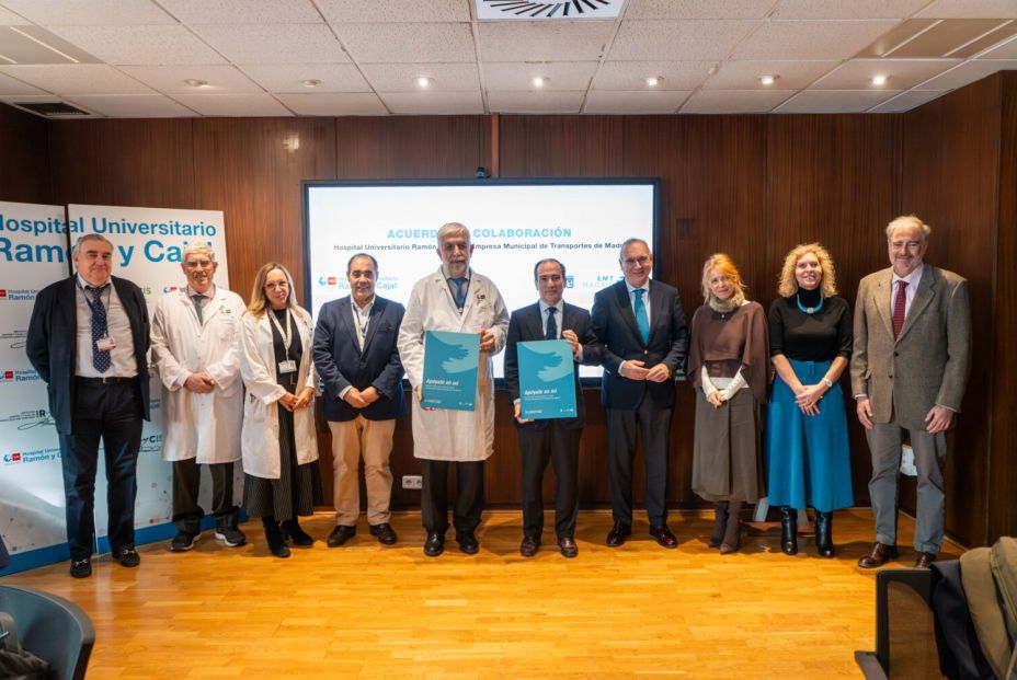 Representantes Ayuntamiento de Madrid y Hospital Ramon y Cajal 1500x1000