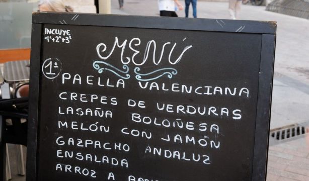 El menú del día sube a 14,2 euros pese al estancamiento de precios. Foto: Europa Press.