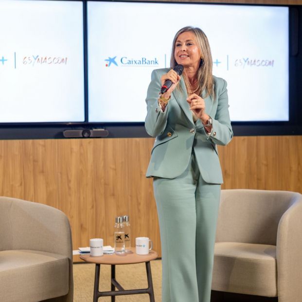 Olga García en su intervención en el evento (1)
