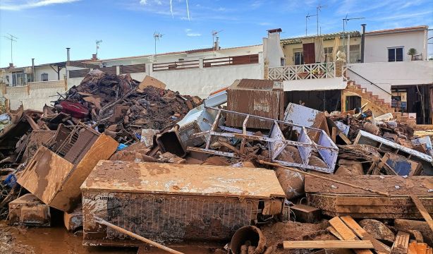 España paga la mayor factura por catástrofes en 2024. Foto: Europa Press.