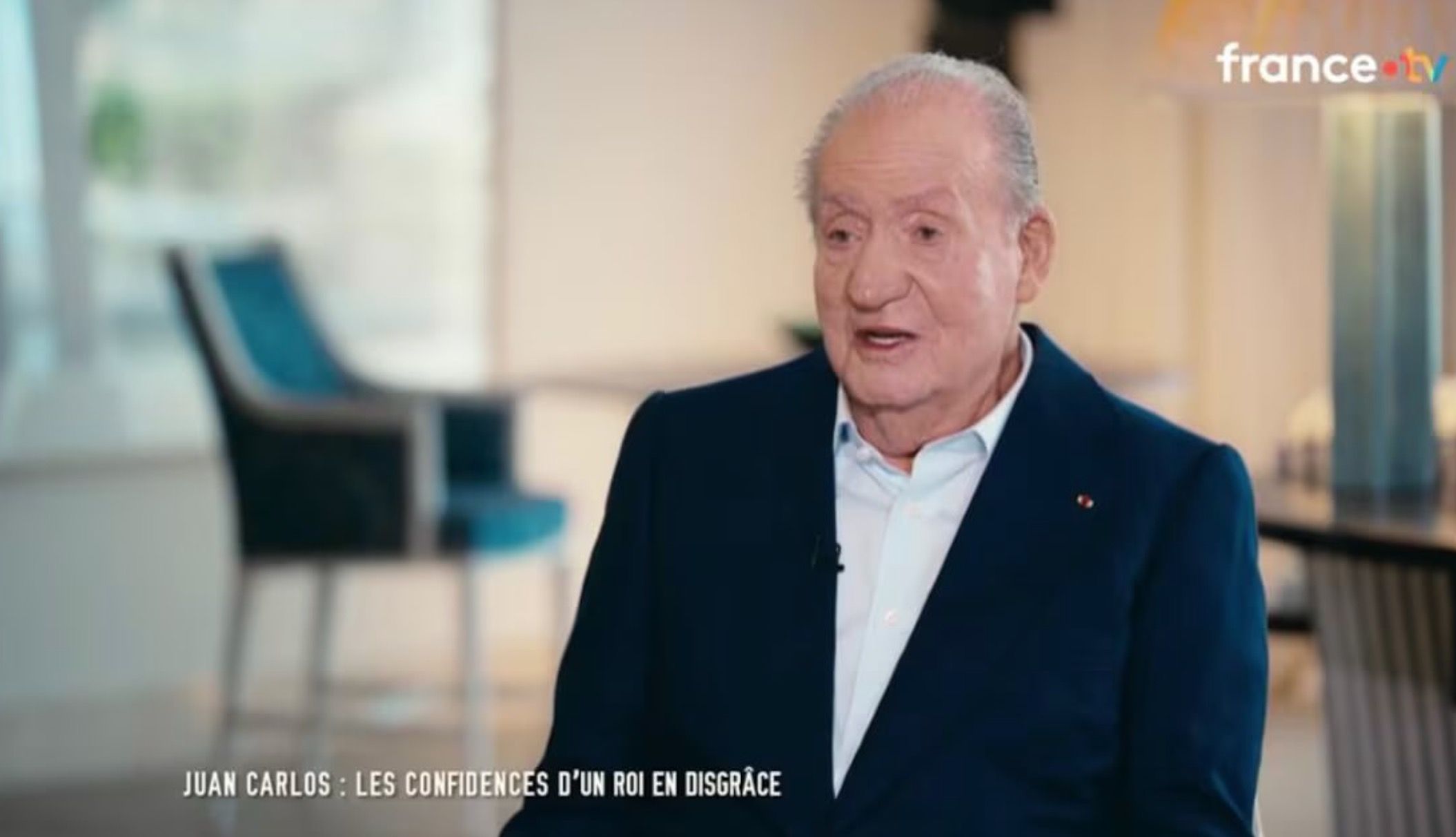 El rey emérito, en la televisión francesa: "No me arrepiento. Todos los hombres cometen errores"