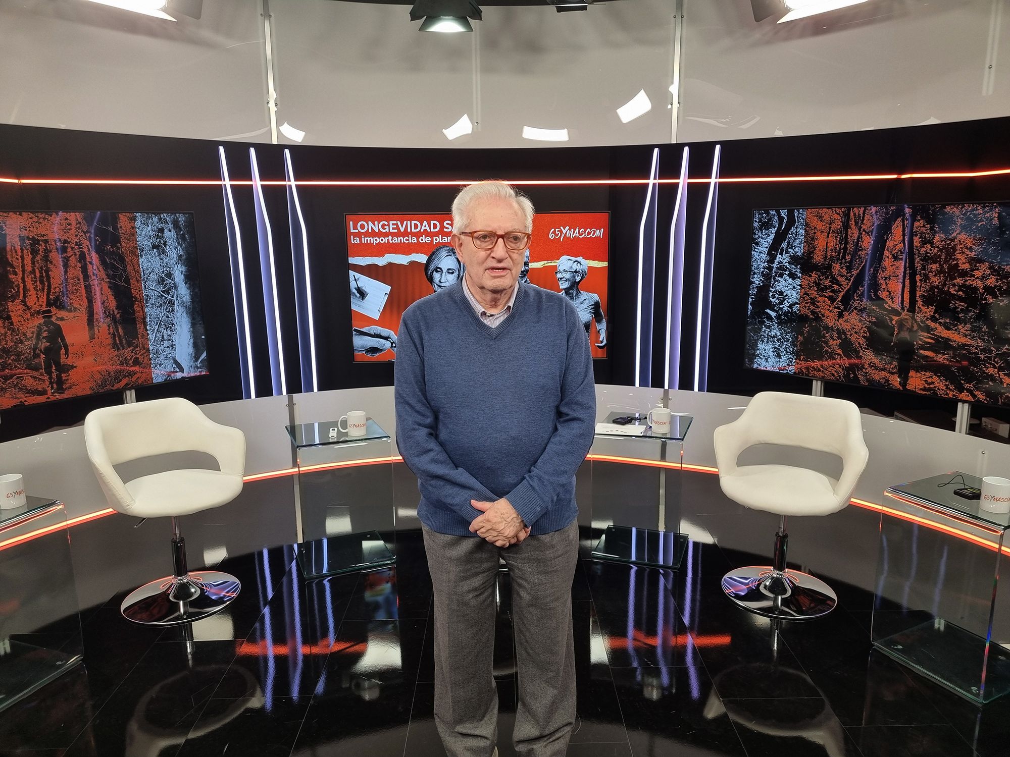 Gonzalo Berzosa, Gerontólogo, psicoterapeuta y presidente de CEATE (Confederación Española de Aulas de Tercera Edad).