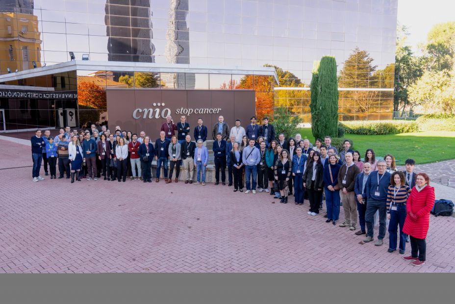 Foto de grupo del CNIO-CaixaResearch Frontiers Meeting "Molecular and Cellular Hallmarks of Aging" (3rd edition) / Cristian Expósito (Madvoviex). CNIO