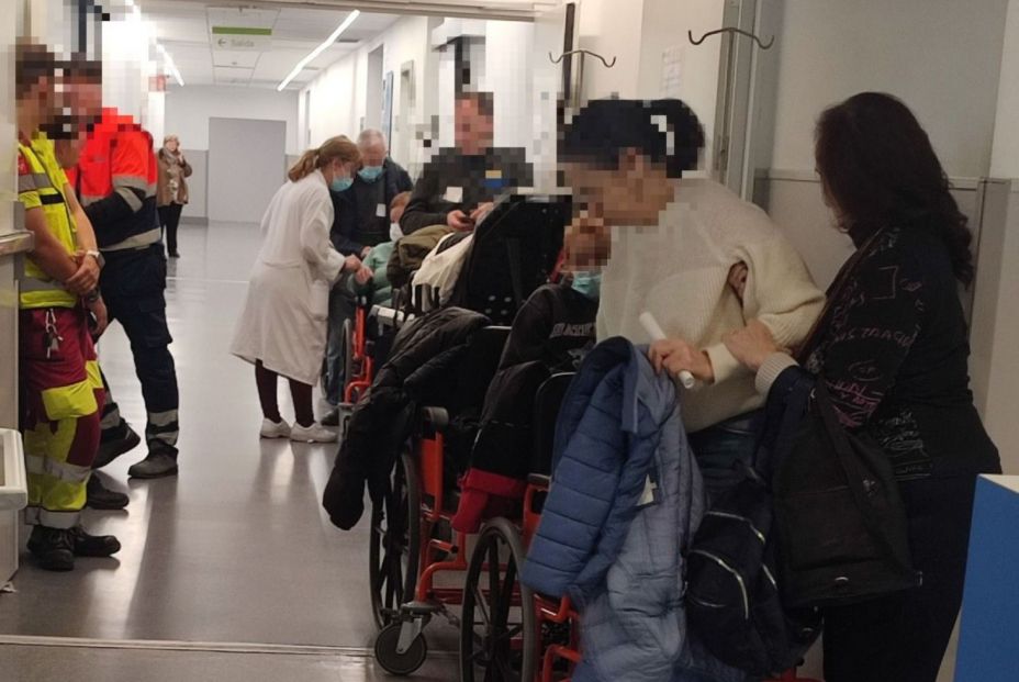 La gripe ya satura las urgencias: hasta 3 días para ingresar en el hospital (Foto: Mats 12Oct)