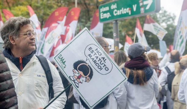 Los médicos vuelven a la huelga desde este martes para exigir a Sanidad un Estatuto Marco propio