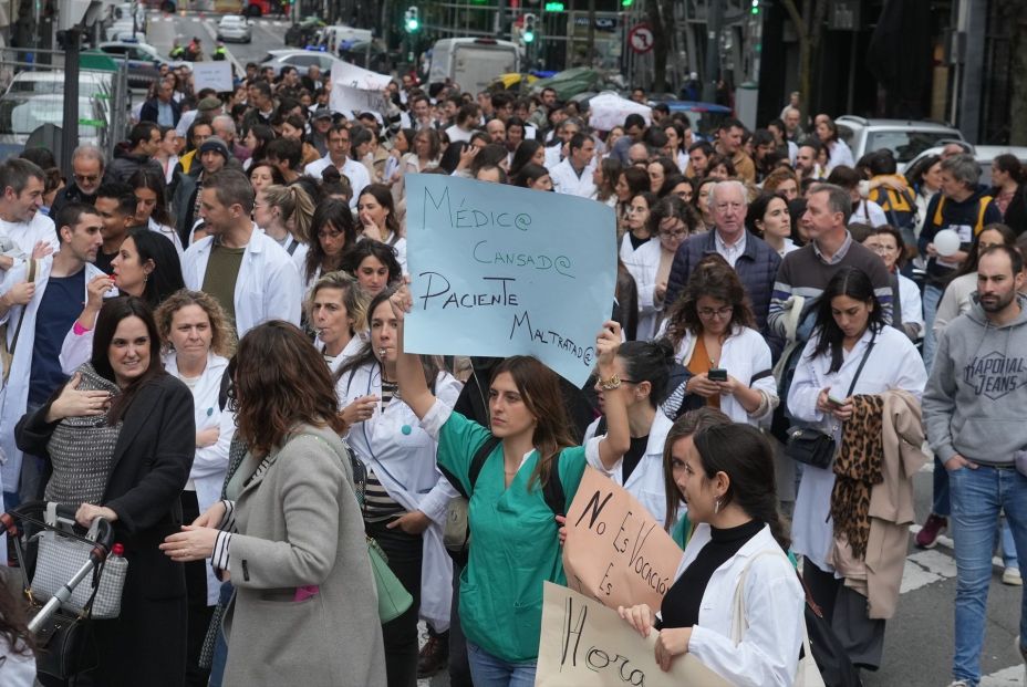 EuropaPress 7158196 medicos manifestacion convocada sindicato medico euskadi diciembre 2025 EuropaPress 7158196 medicos manifestacion convocada sindicato medico euskadi diciembre 2025