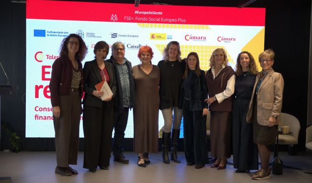 Teté Delgado, Cámara de Comercio de Valencia y CaixaBank, a los sénior El talento no tiene edad