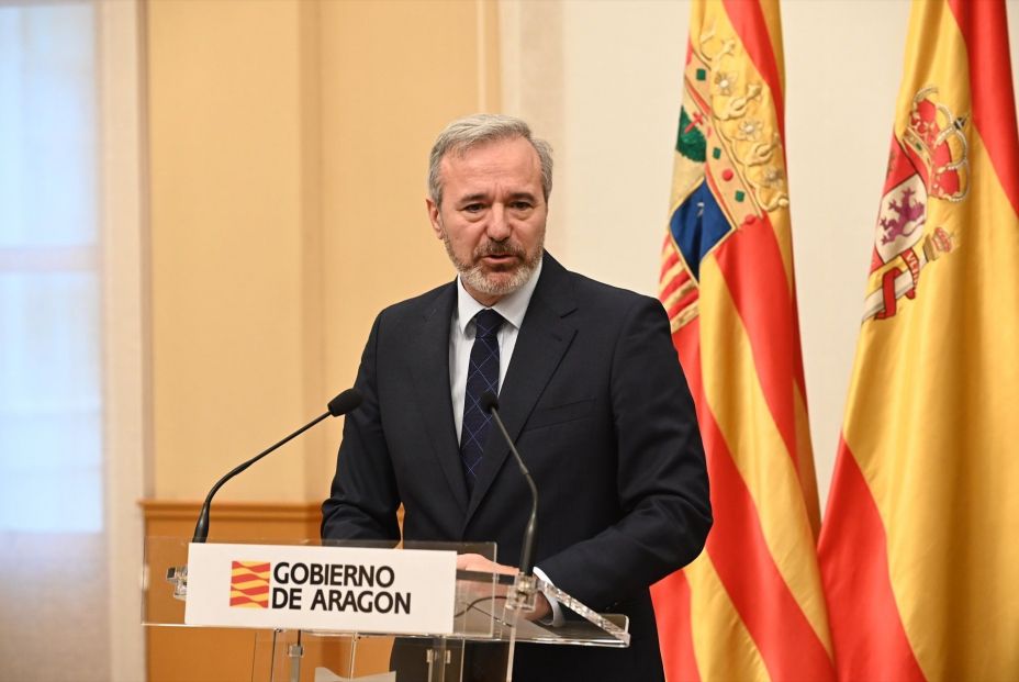 Azcón convoca elecciones anticipadas en Aragón el 8 de febrero: "Es lo más sensato"