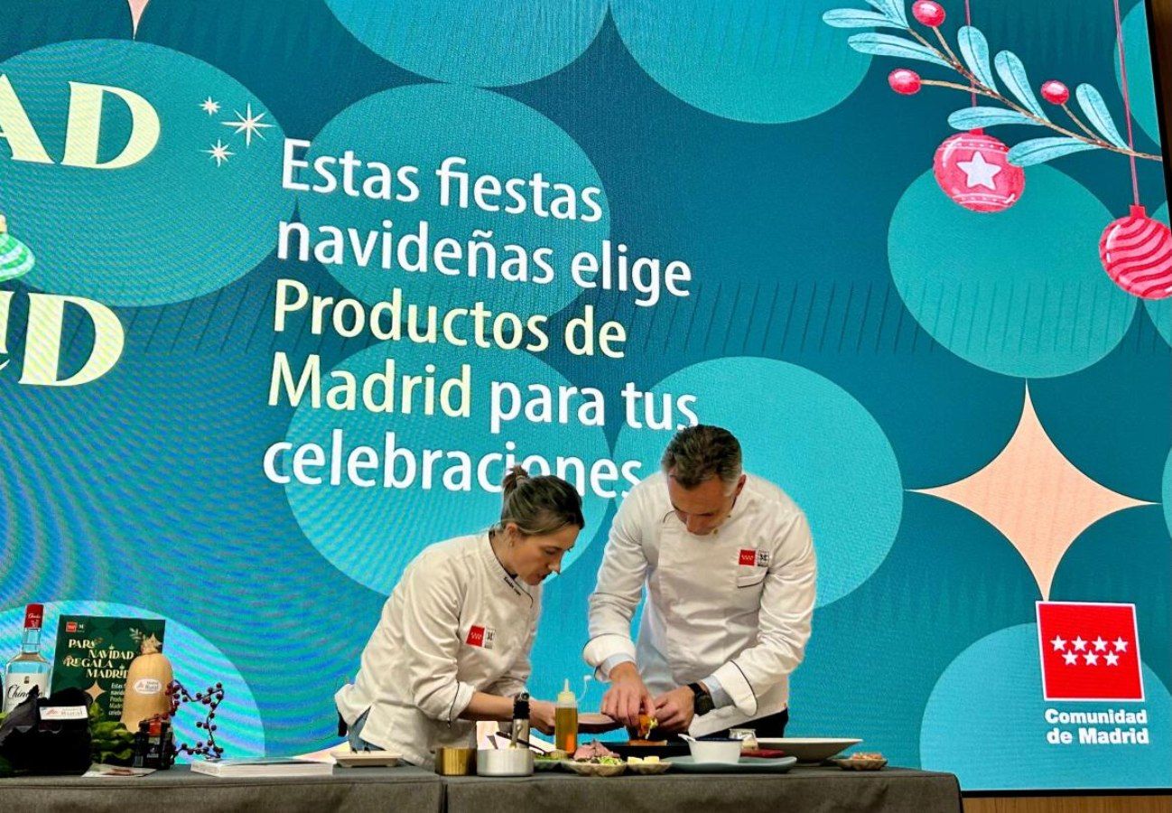 Aceite, vino, chocolate, queso, miel o turrón: los productos madrileños brilllan esta Navidad. Foto: Comunidad de Madrid
