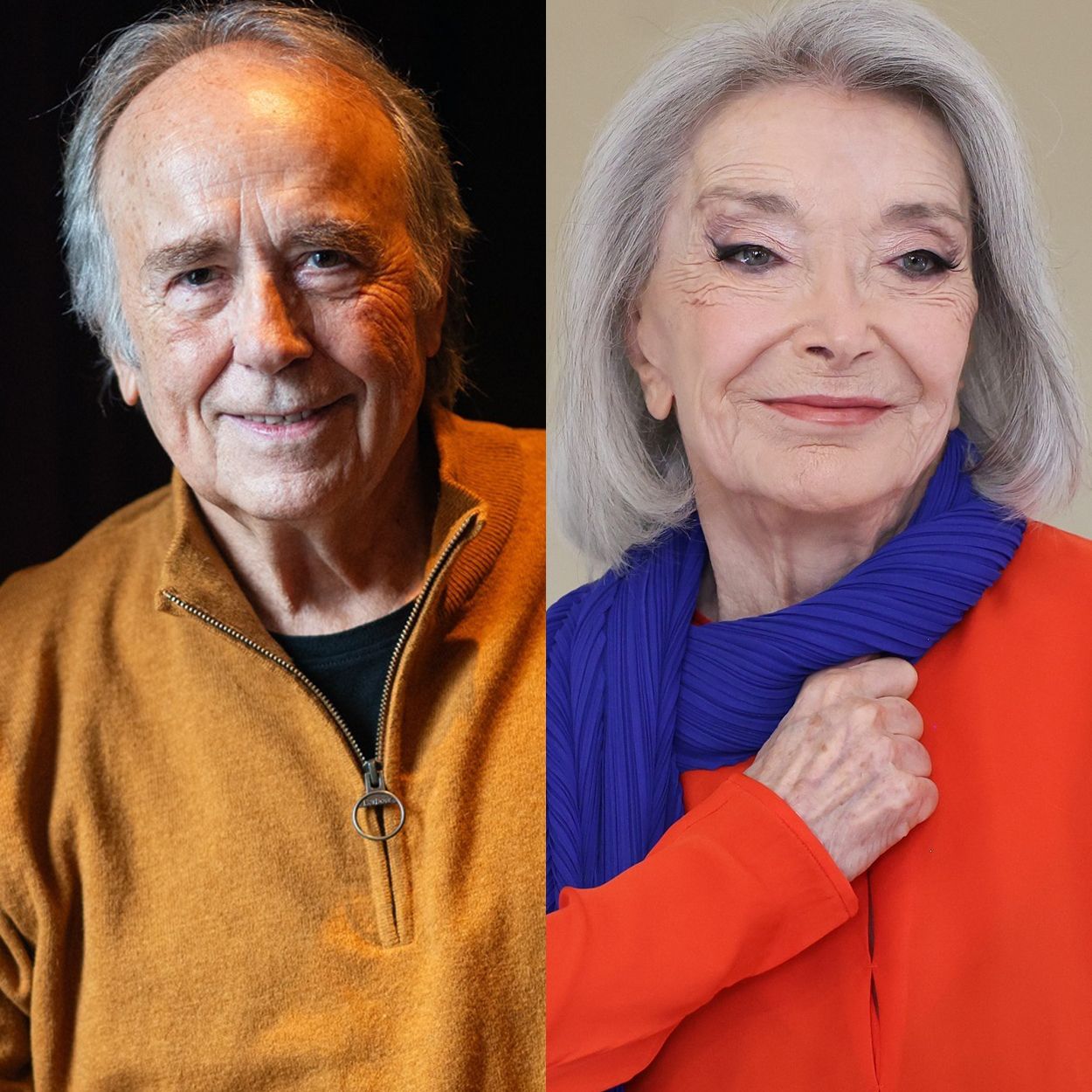  Joan Manuel Serrat y Núria Espert, Medalla de Oro de la Generalitat de Cataluña