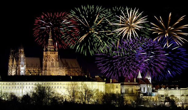 bigstock Prague Castleand New Year Cele 6531692