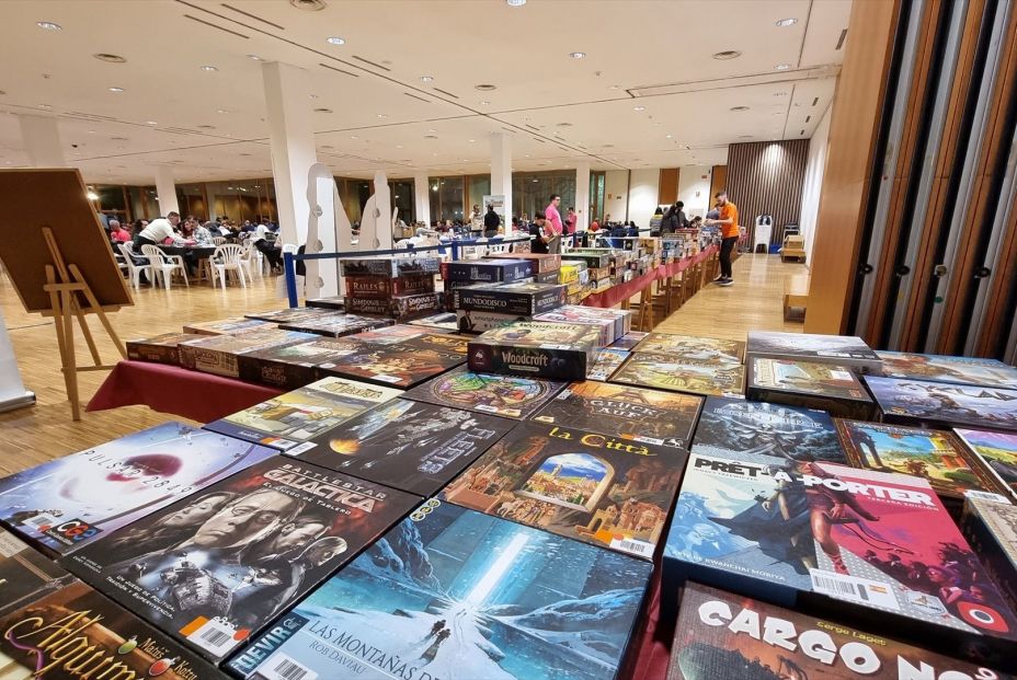 El festival de juegos de mesa 'Minas Tirith' en Santander. Fuente: Europa Press.