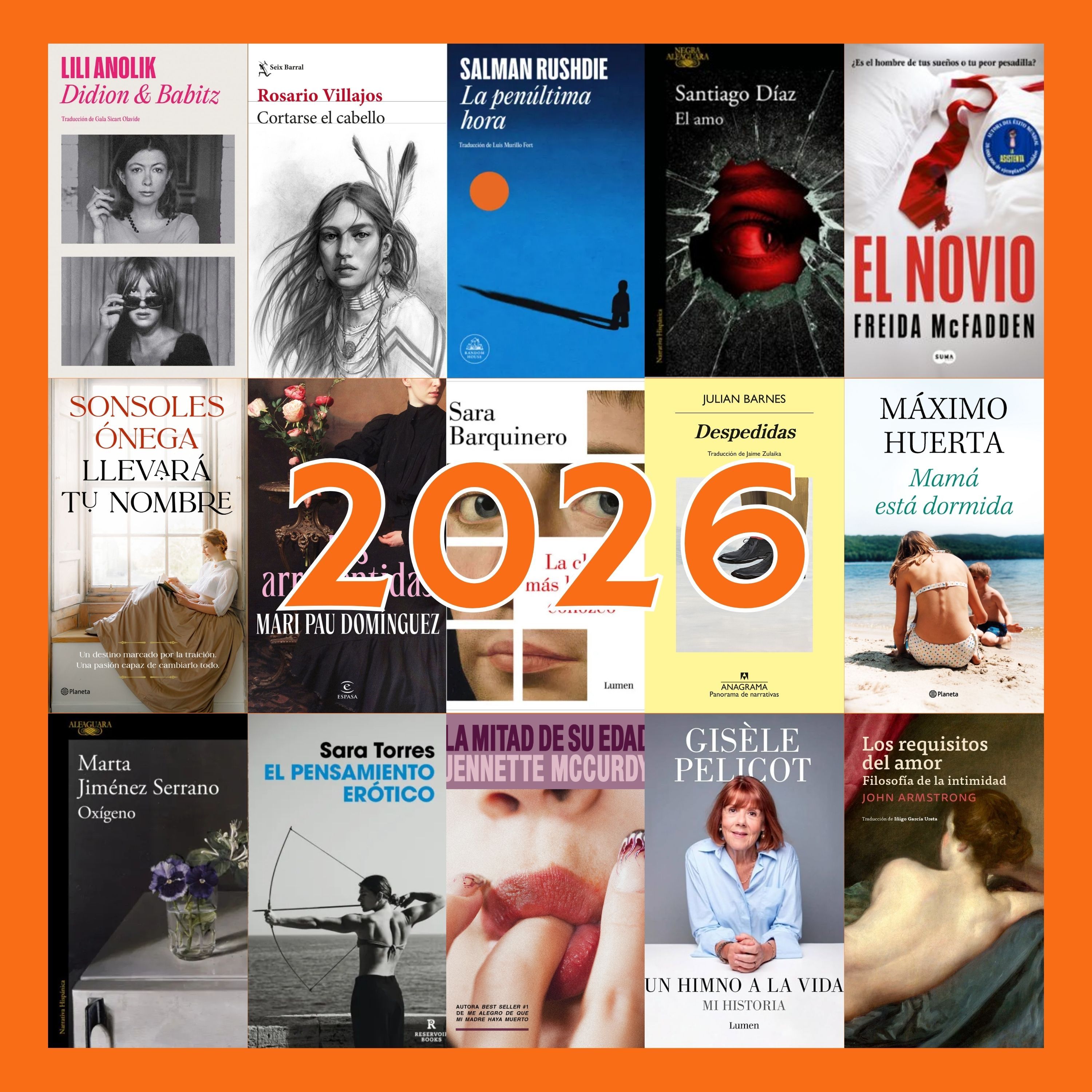 Los libros más esperados que llegarán en 2026