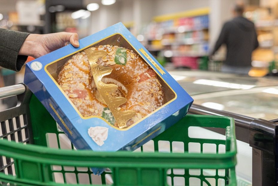 Roscón de Reyes de Mercadona. Fuente: Europa Press.