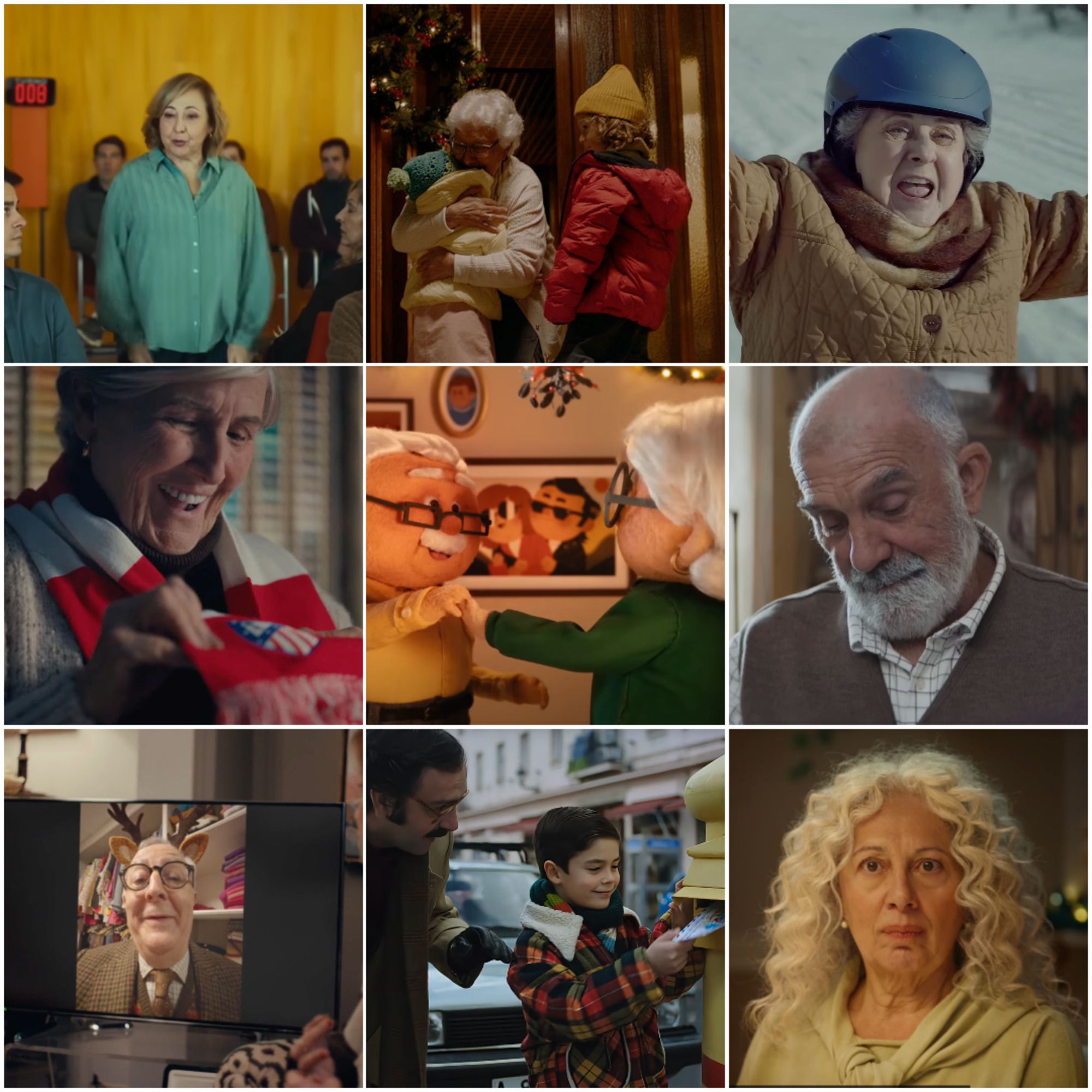 Los anuncios de Navidad siguen tirando del rol del mayor 'abuelo', pero algo está cambiando