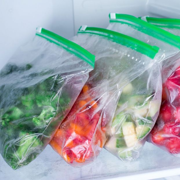 Alimentos congelados, verduras  (Bigstock)