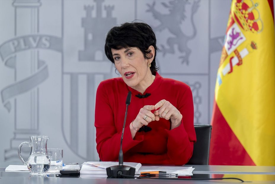 La ministra de Seguridad Social, Inclusión y Migraciones y nueva portavoz del Gobierno, Elma Saiz